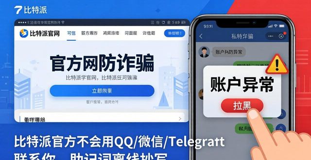 比特派官网防诈骗：认准真官网，三招守住数字资产