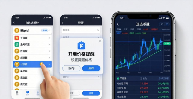 Bitpie钱包看行情教程：实时价格K线图，自选提醒全掌握