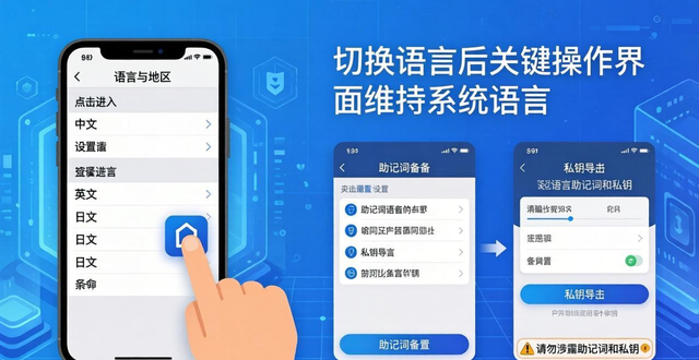 比特派钱包多语言设置教程 快速切换母语防诈骗