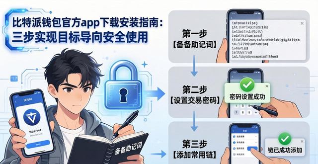 比特派钱包官方app下载安装指南：三步实现目标导向安全使用