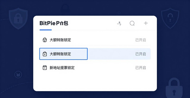 BitPie钱包资产锁定指南：三步设置，为资产加上安全锁