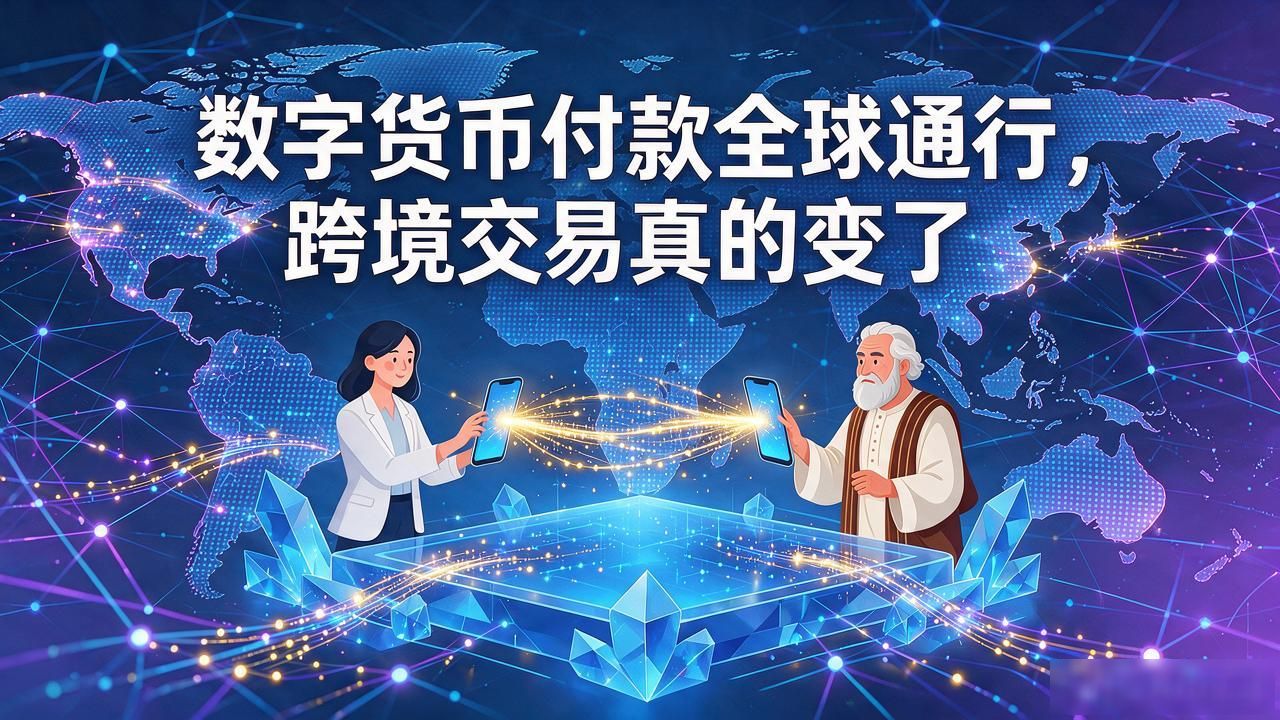 数字货币付款全球通行，跨境交易真的变了