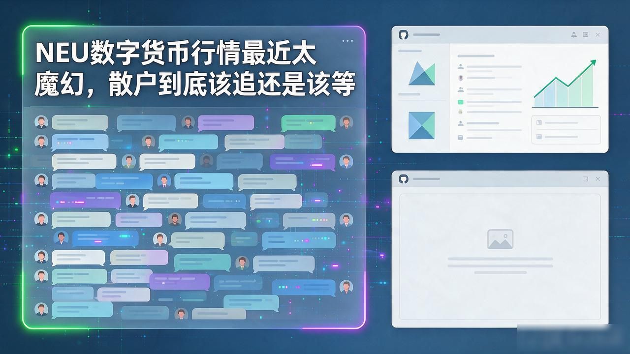 NEU数字货币行情最近太魔幻，散户到底该追还是该等