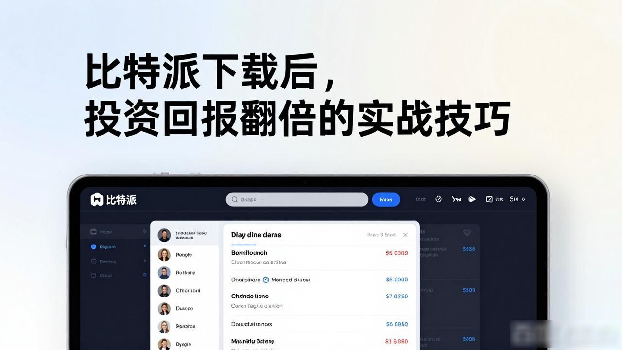 比特派下载后,投资回报翻倍的实战技巧