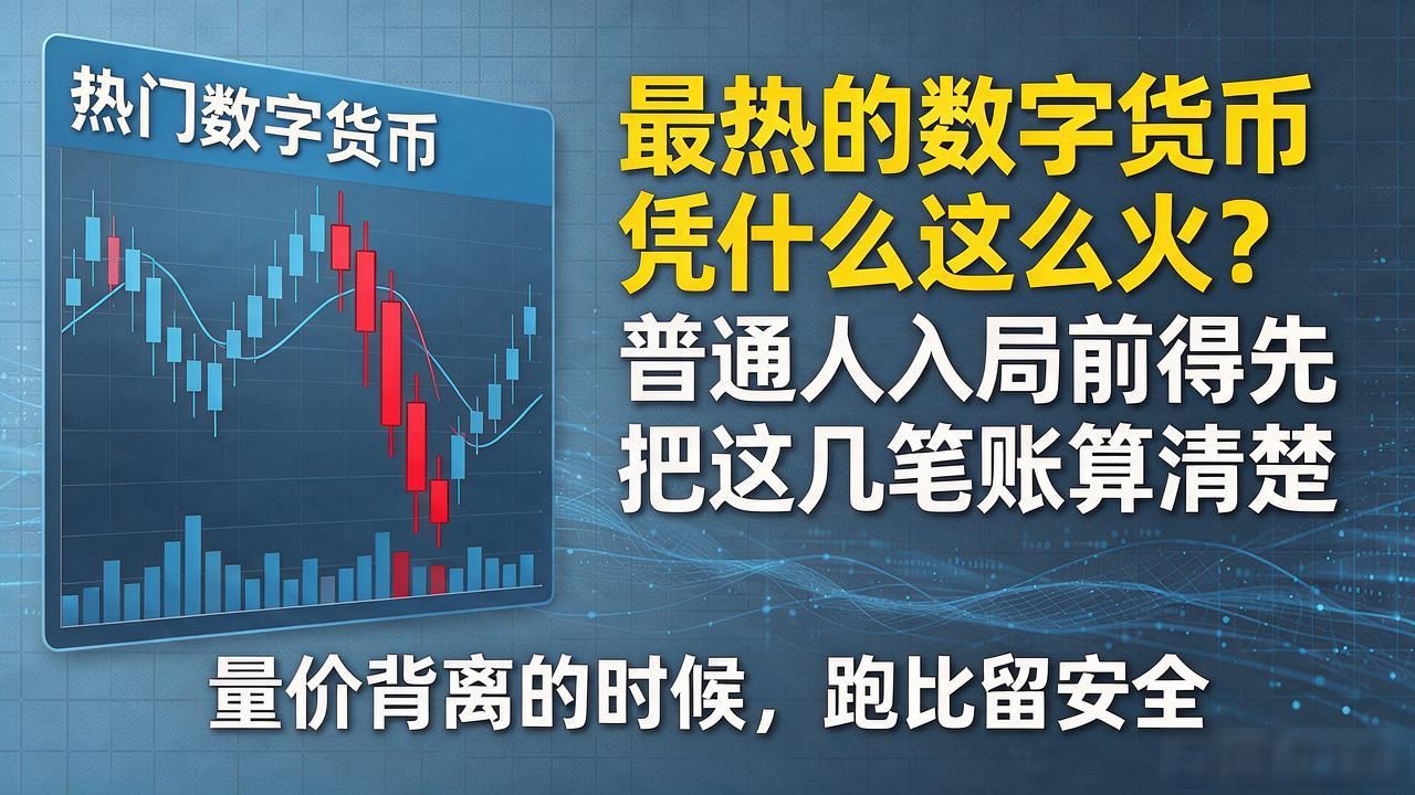 最热的数字货币凭什么这么火？普通人入局前得先把这几笔账算清楚