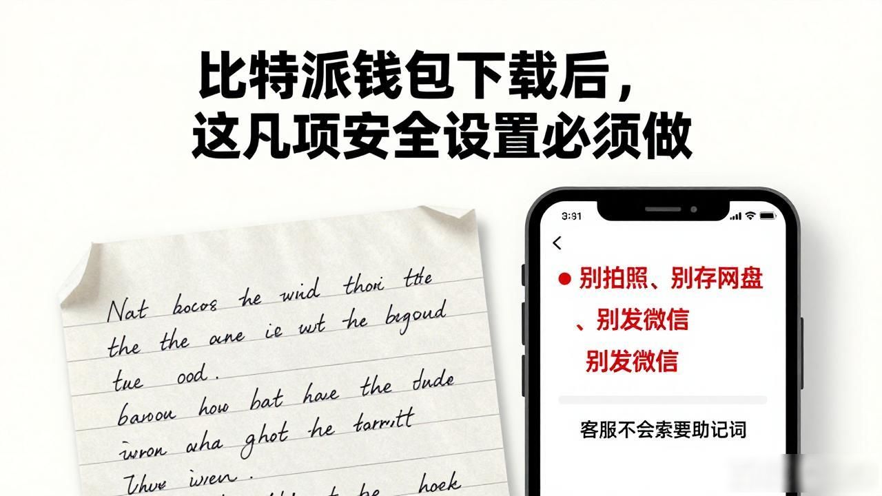 比特派钱包下载后,这几项安全设置必须做