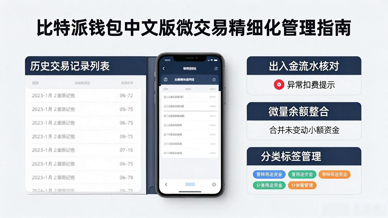 比特派钱包中文版微交易精细化管理指南