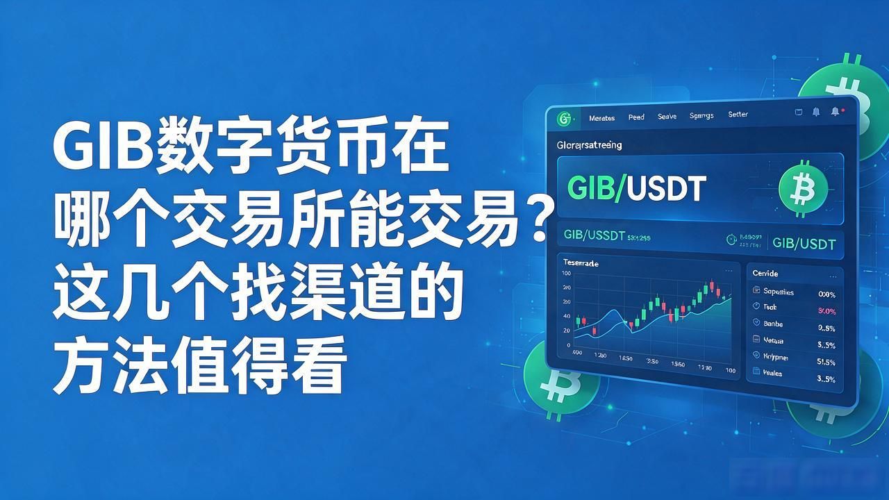 GIB数字货币在哪个交易所能交易？这几个找渠道的方法值得看