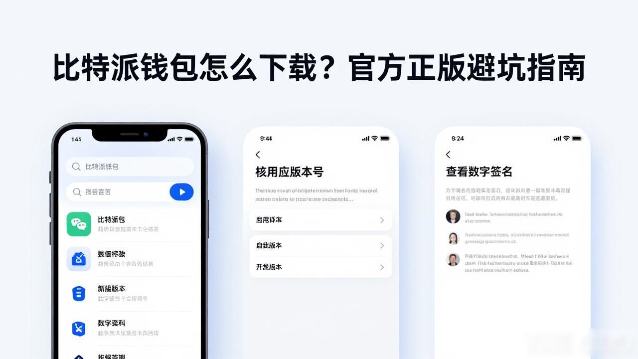 比特派钱包怎么下载?官方正版避坑指南
