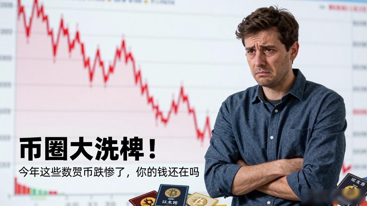 币圈大洗牌！今年这些数字货币跌惨了，你的钱还在吗