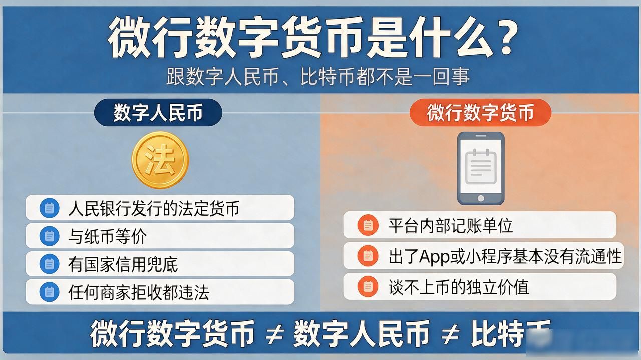 微行数字货币是什么?跟数字人民币、比特币都不是一回事