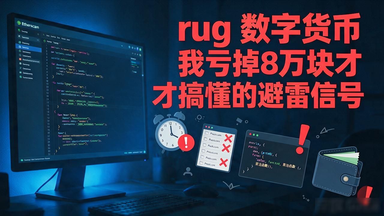 rug 数字货币 我亏掉8万块才搞懂的避雷信号