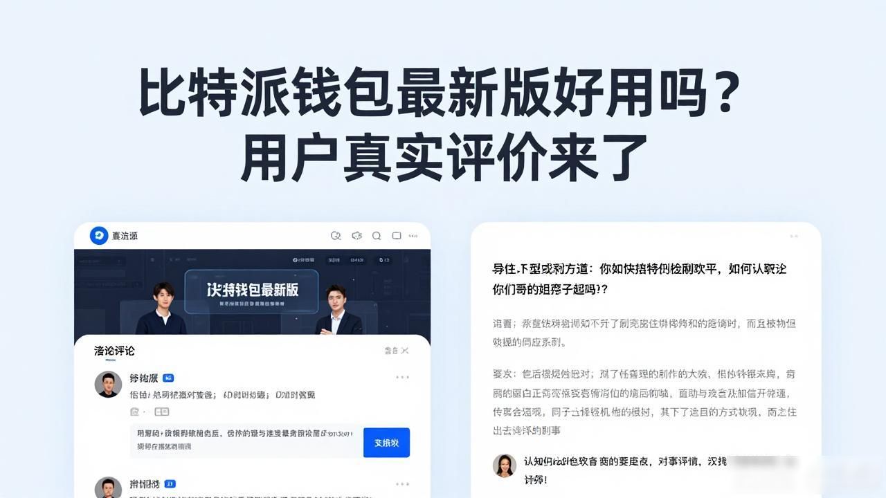 比特派钱包最新版好用吗?用户真实评价来了