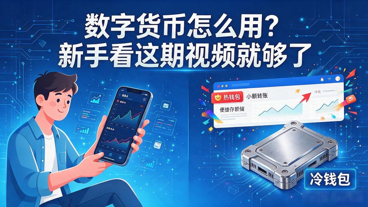 数字货币怎么用？新手看这期视频就够了