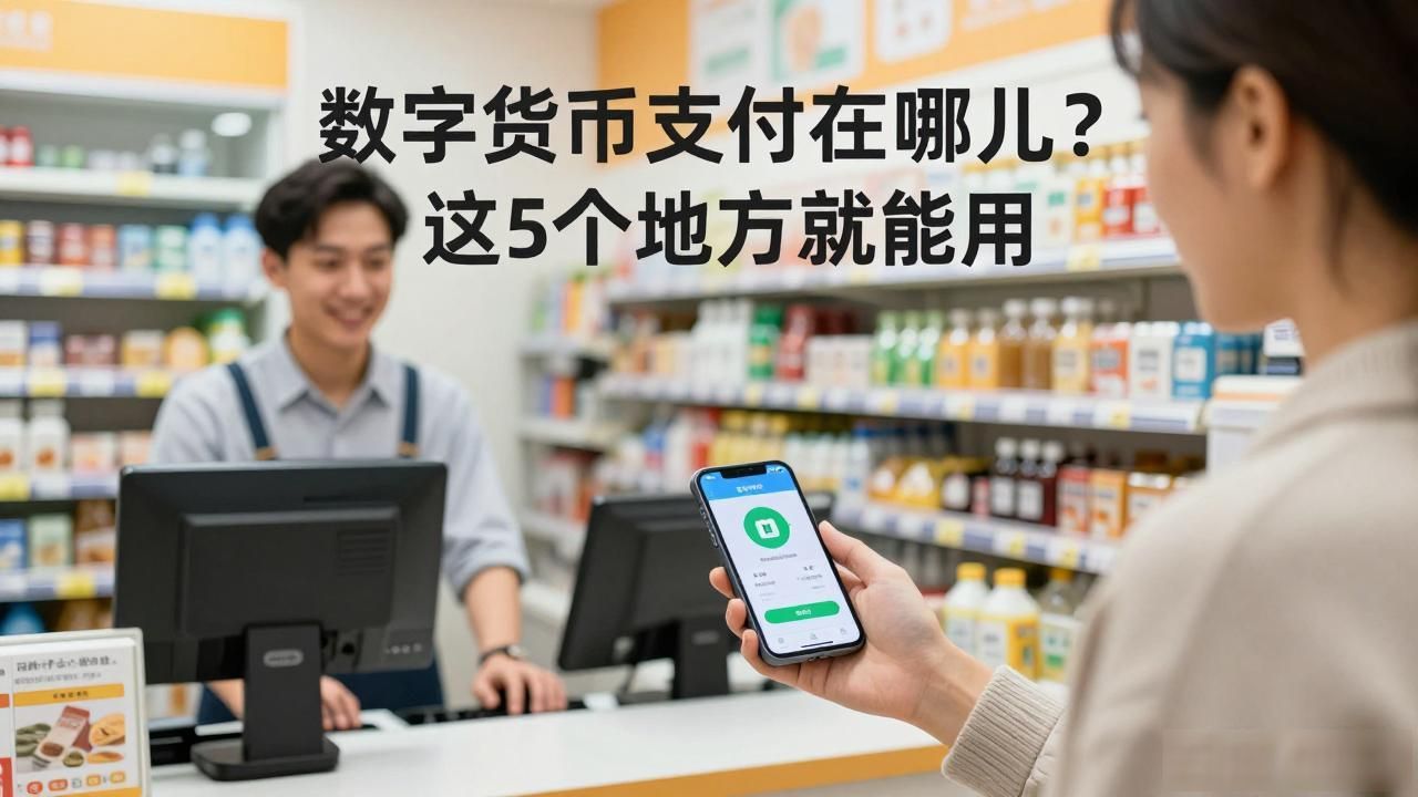 数字货币支付在哪儿？这5个地方就能用