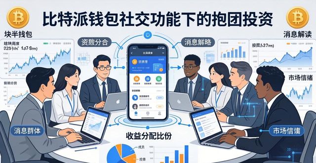 比特派钱包社交功能：抱团投资这样玩