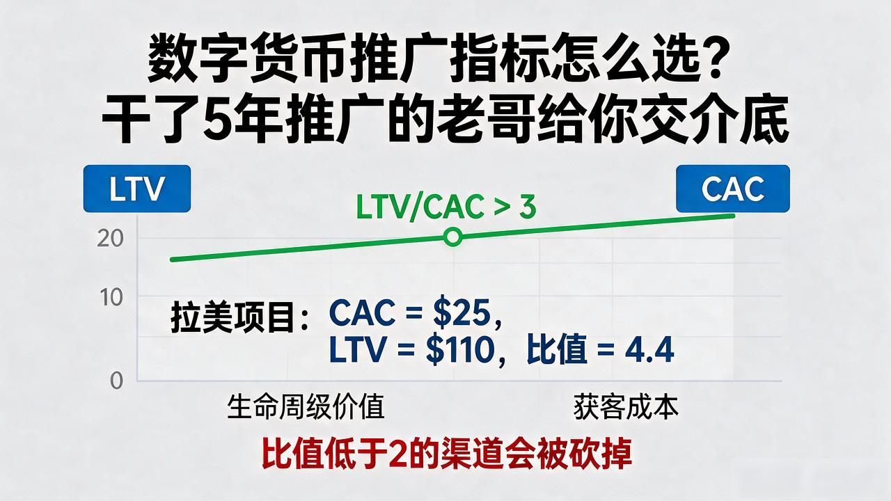 数字货币推广指标怎么选?干了5年推广的老哥给你交个底