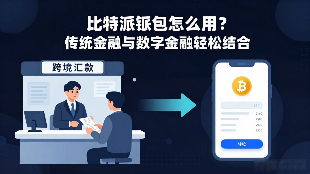 比特派钱包怎么用?传统金融与数字金融轻松结合
