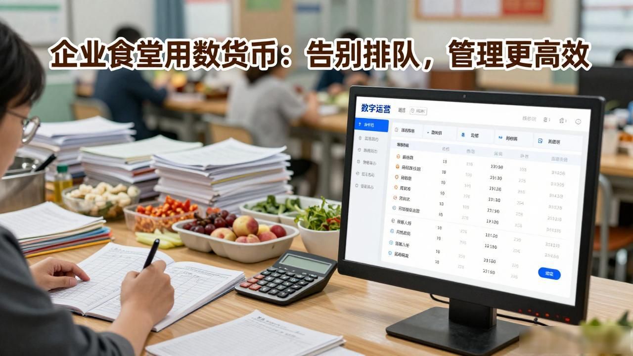 企业食堂用数字货币:告别排队,管理更高效