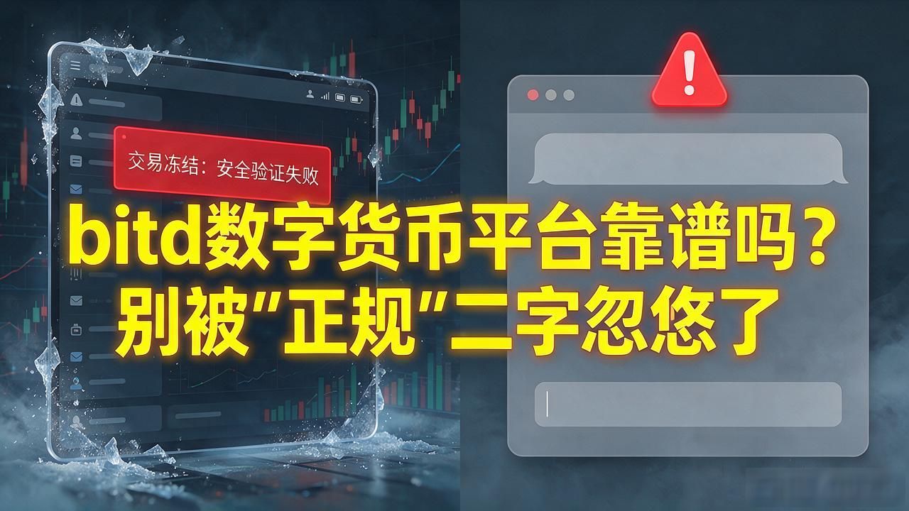 bitd数字货币平台靠谱吗?别被"正规"二字忽悠了