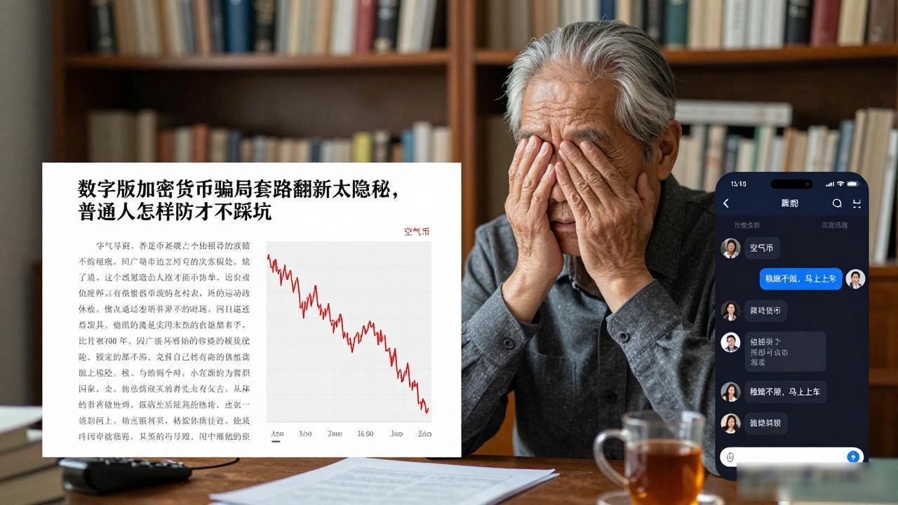 数字版加密货币骗局套路翻新太隐蔽,普通人怎样防才不踩坑