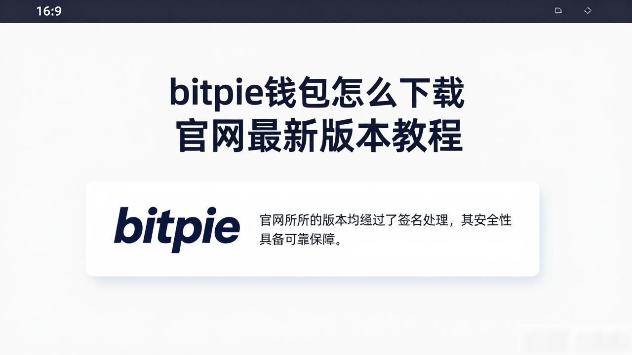 bitpie钱包怎么下载 官网最新版本教程