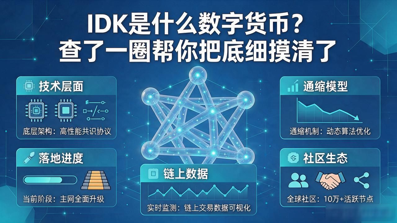 IDK是什么数字货币?查了一圈帮你把底细摸清了