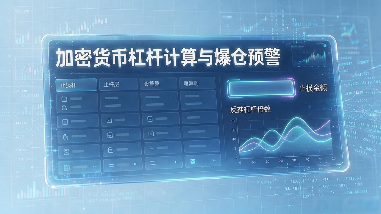 加密货币杠杆计算与爆仓预警:用数据守住本金