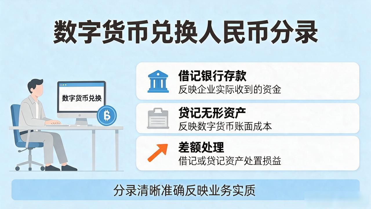 数字货币兑回分录怎么做?一文讲清楚