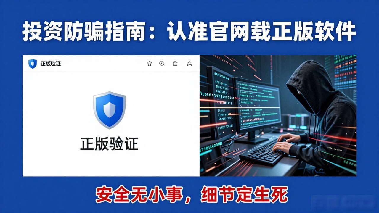 投资防骗指南：认准官网下载正版软件