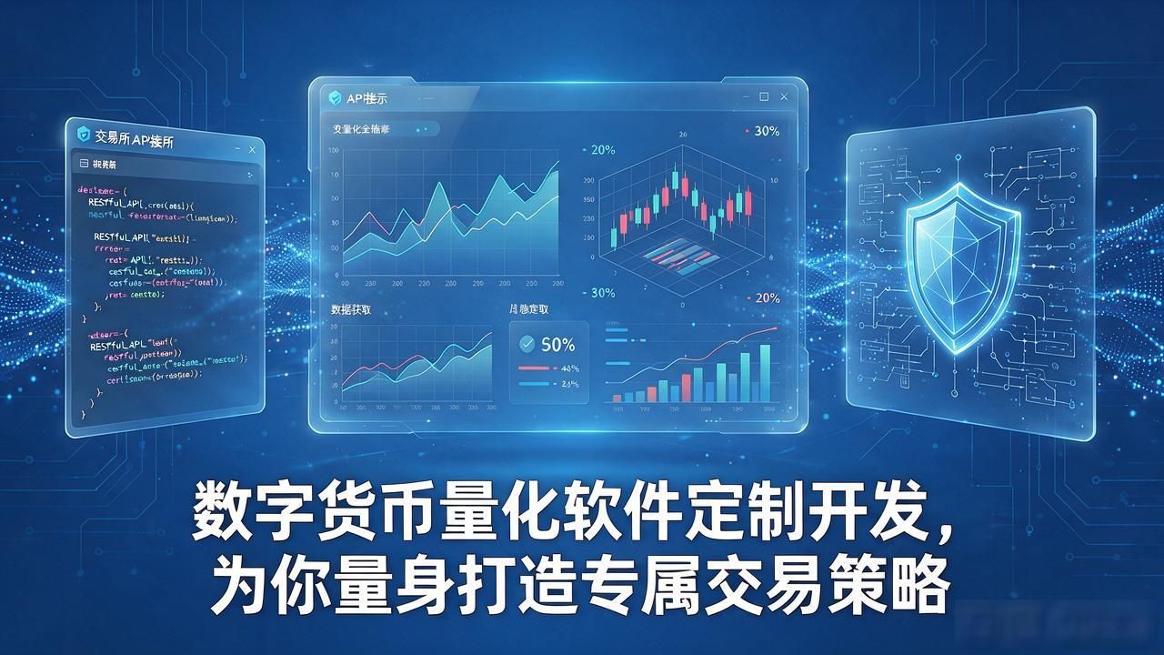 数字货币量化软件定制开发,为你量身打造专属交易策略