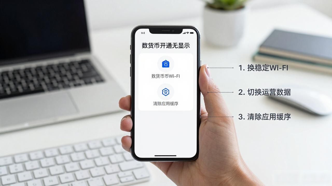 数字货币开通无显示,账户排查指南