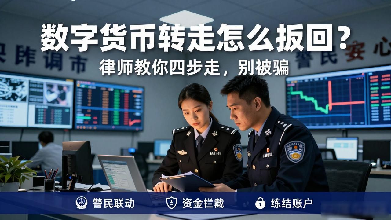 数字货币转走怎么找回?律师教你四步走,别被骗