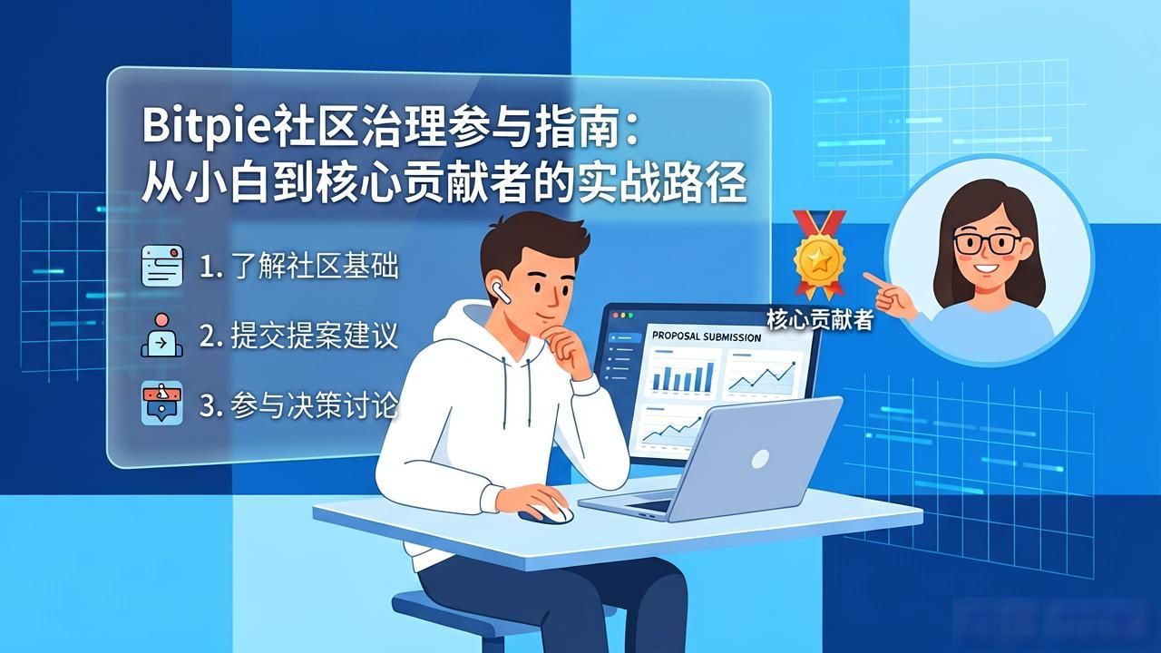 Bitpie社区治理参与指南：从小白到核心贡献者的实战路径