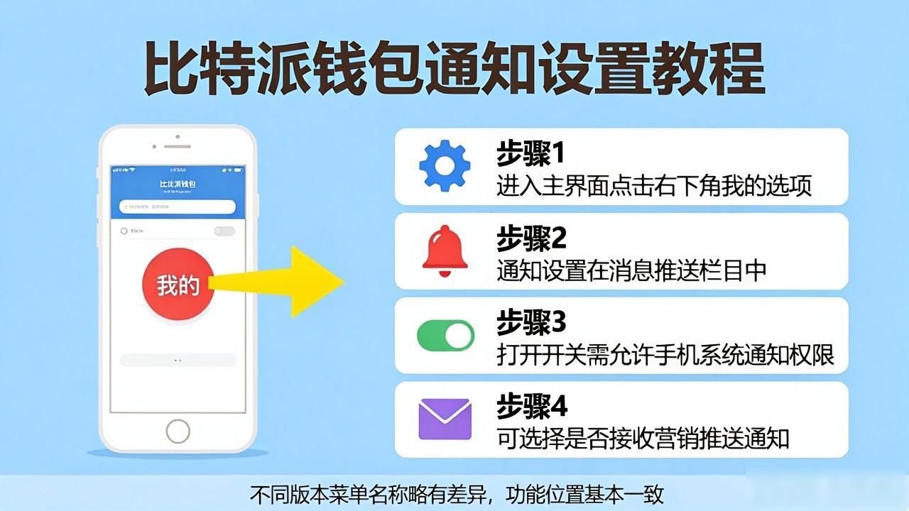 如何在比特派最新钱包app下载中设置通知