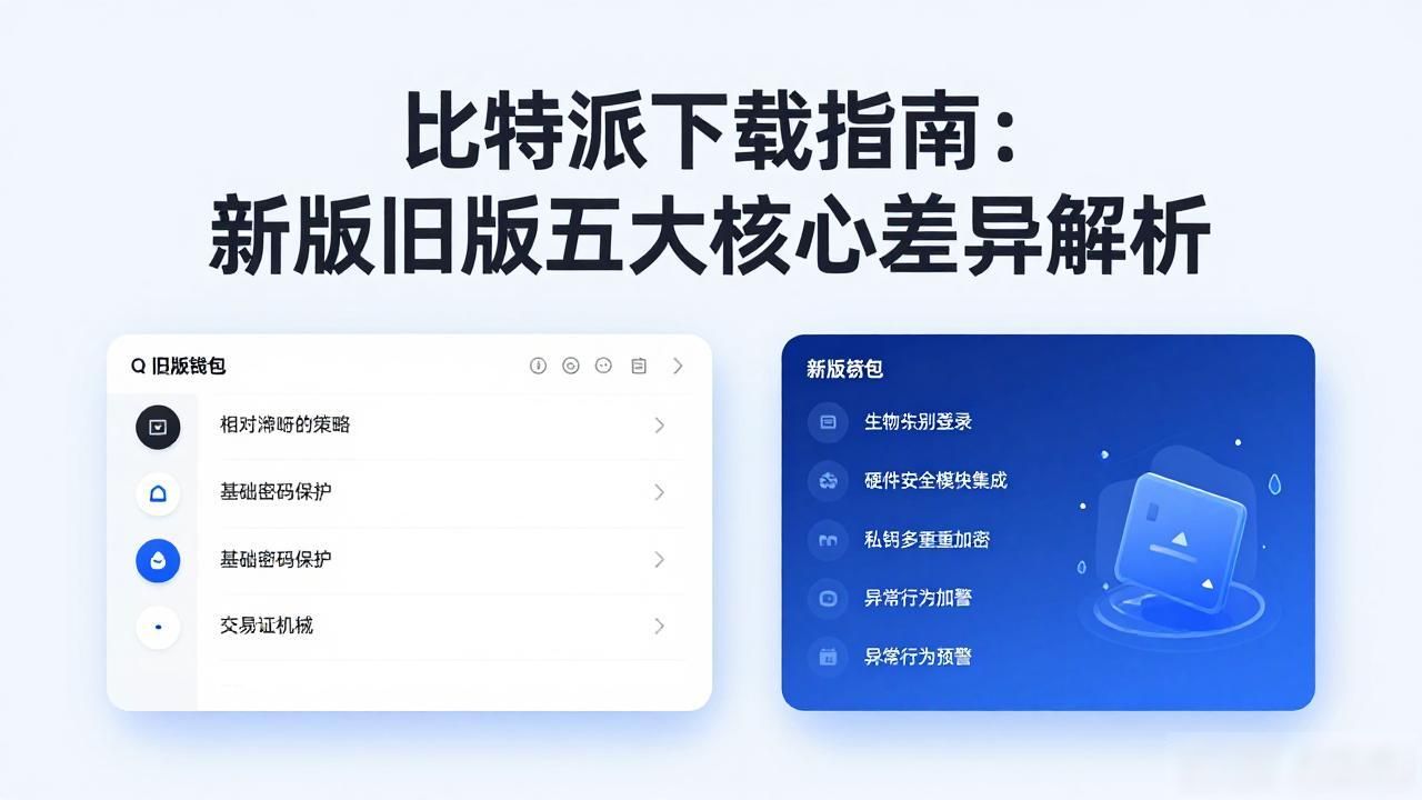 比特派下载指南:新版旧版五大核心差异解析