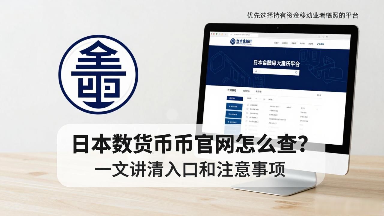 日本数字货币官网怎么查?一文讲清入口和注意事项