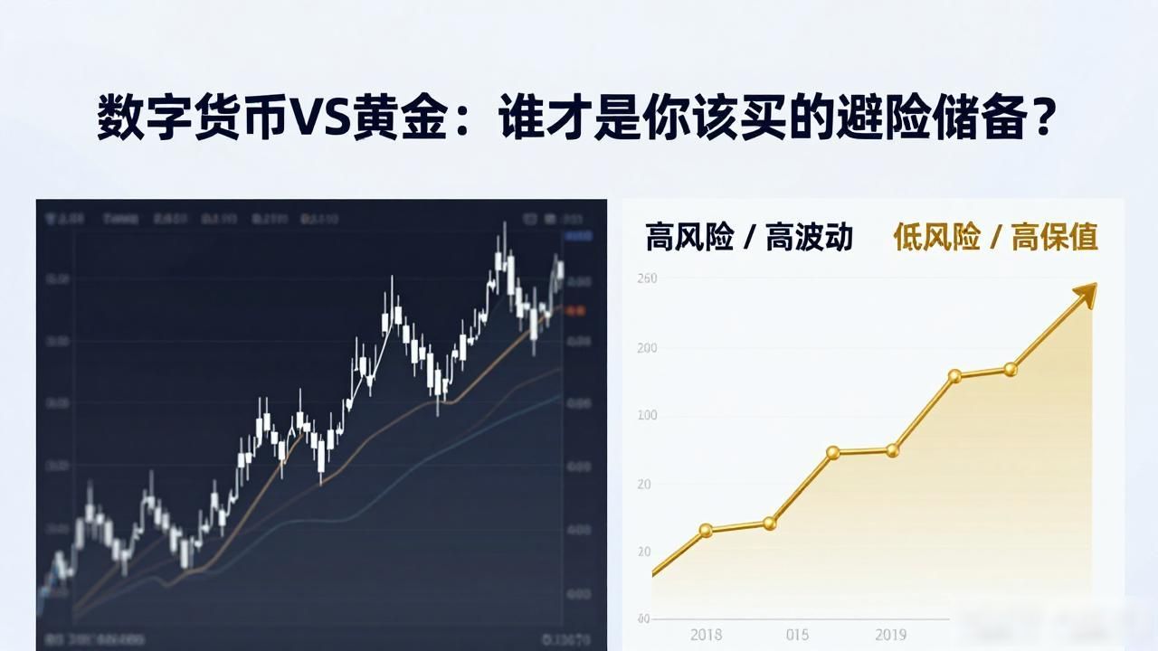 数字货币VS黄金：谁才是你该买的避险储备？