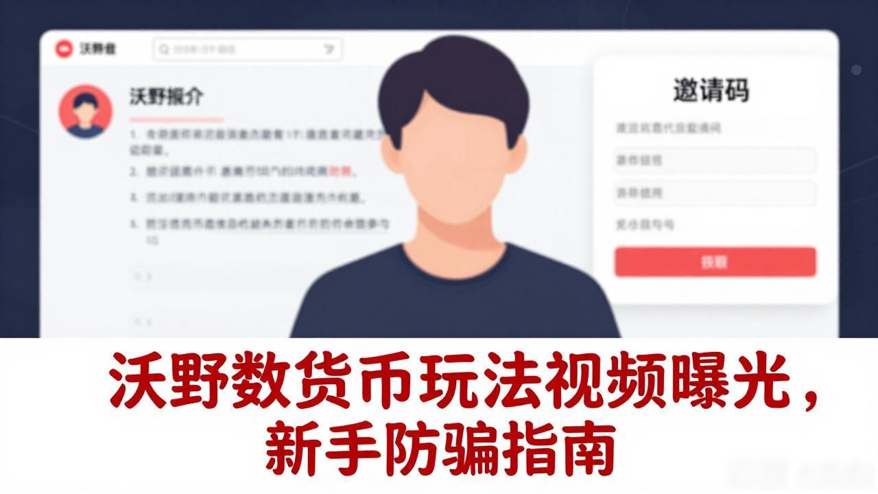 沃野数字货币玩法视频曝光，新手防骗指南