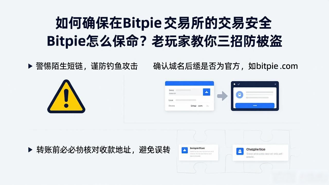 如何确保在 Bitpie 交易所的交易安全 Bitpie怎么保命?老玩家教你三招防被盗