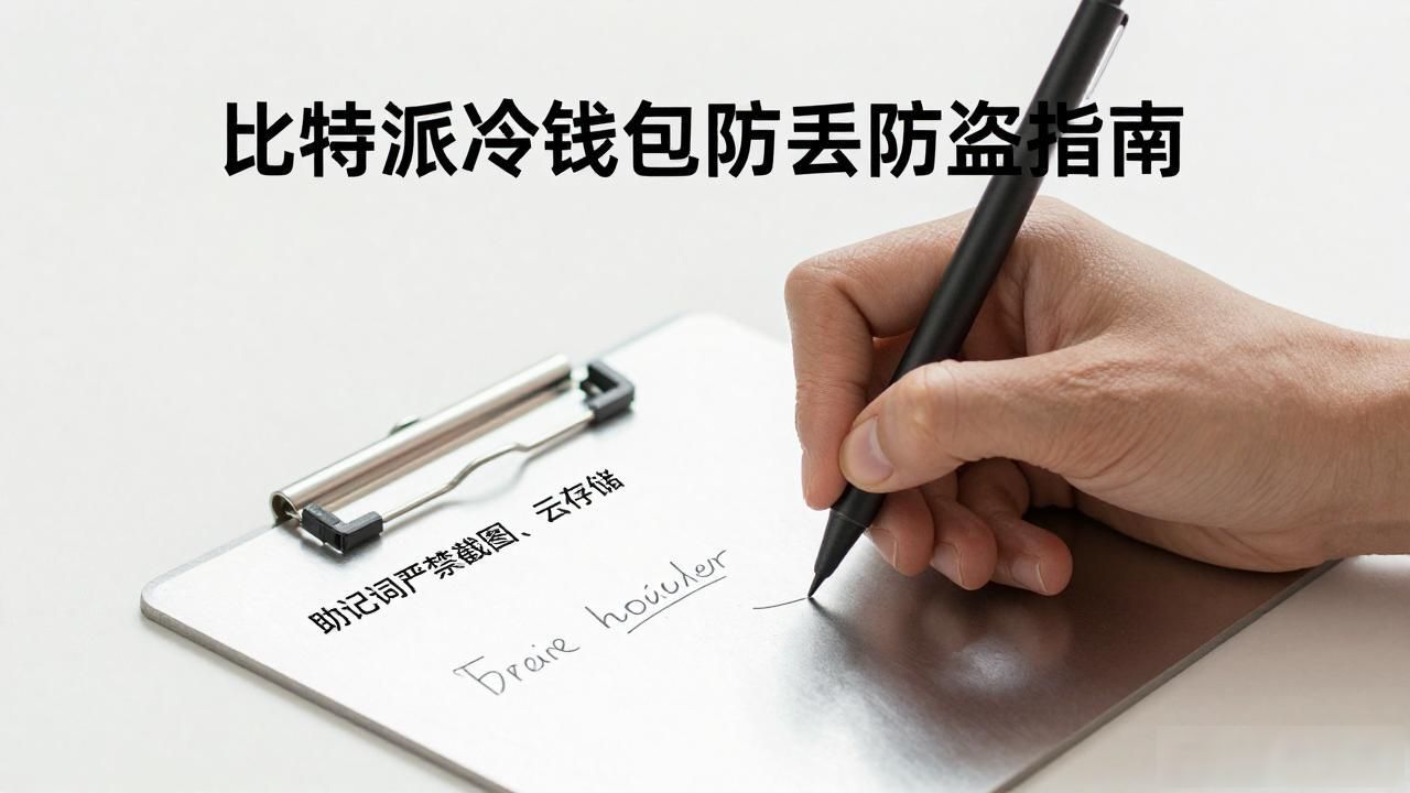 比特派冷钱包防丢防盗指南