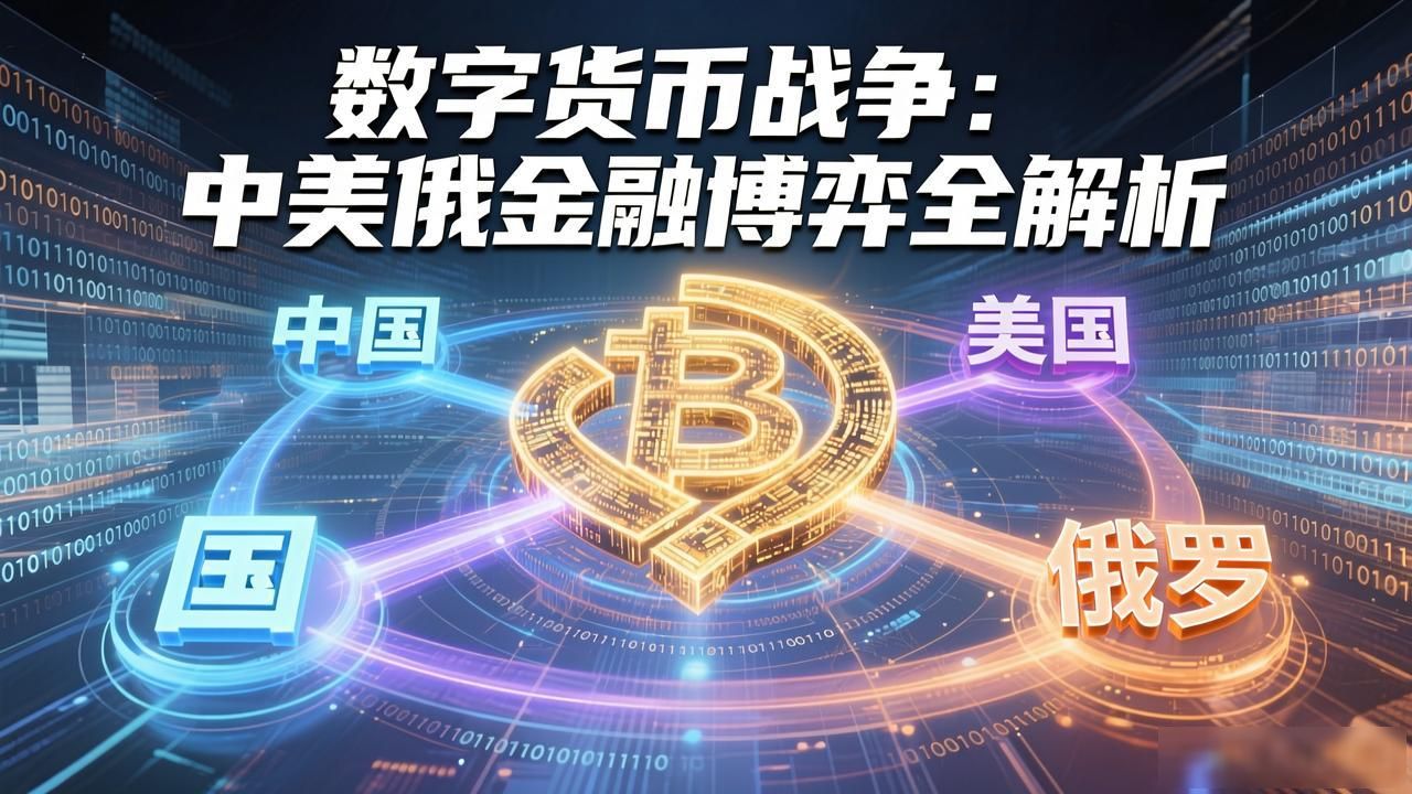 数字货币战争：中美俄金融博弈全解析