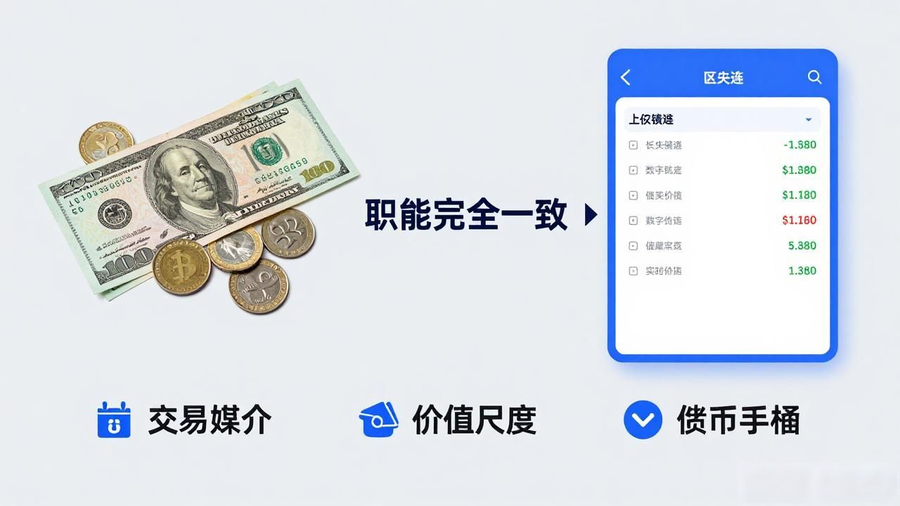 数字货币和传统钱币是一回事吗？一文讲透关系