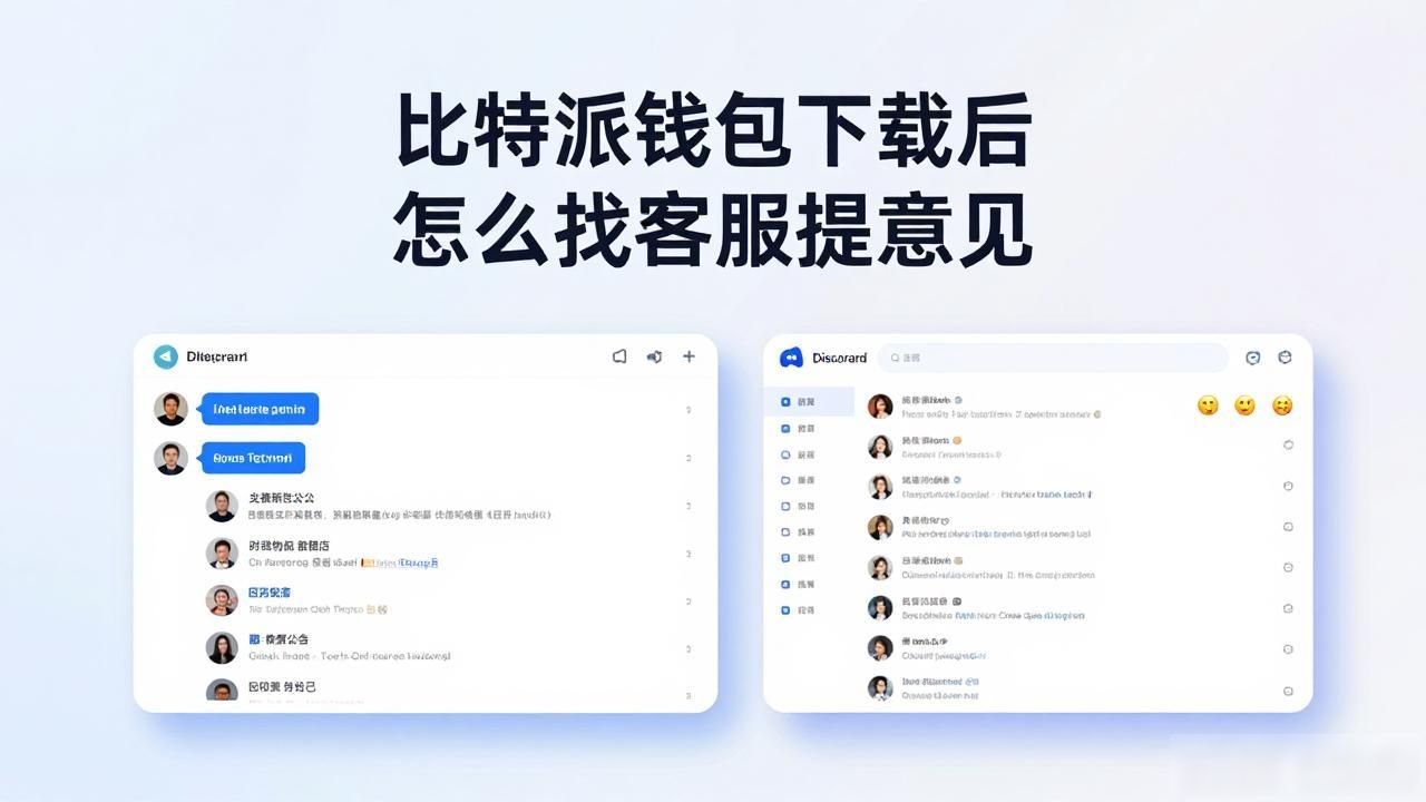 比特派钱包下载后怎么找客服提意见