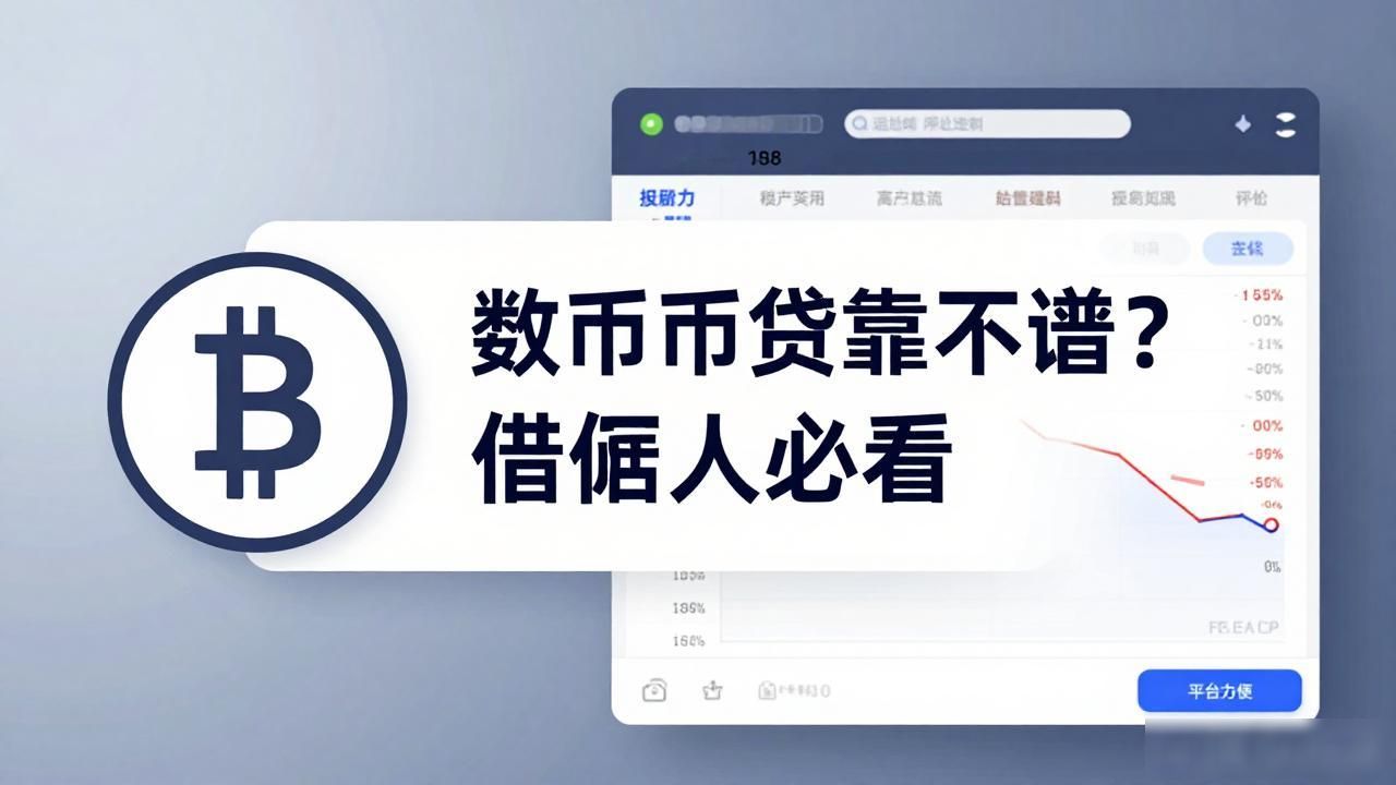 数字货币贷款靠不靠谱？借款人必看