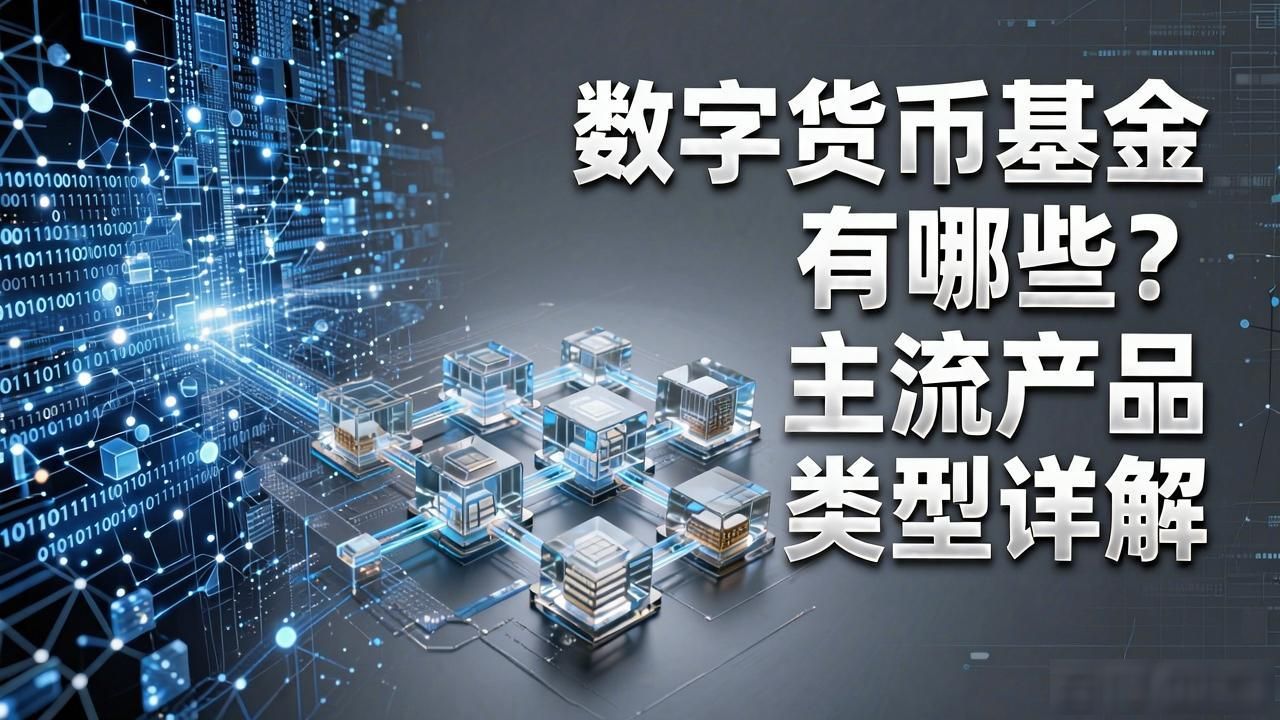 数字货币基金有哪些？主流产品类型详解