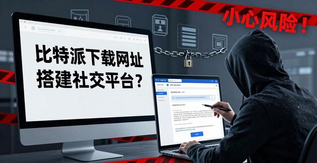 比特派下载网址搭建社交平台?小心风险!