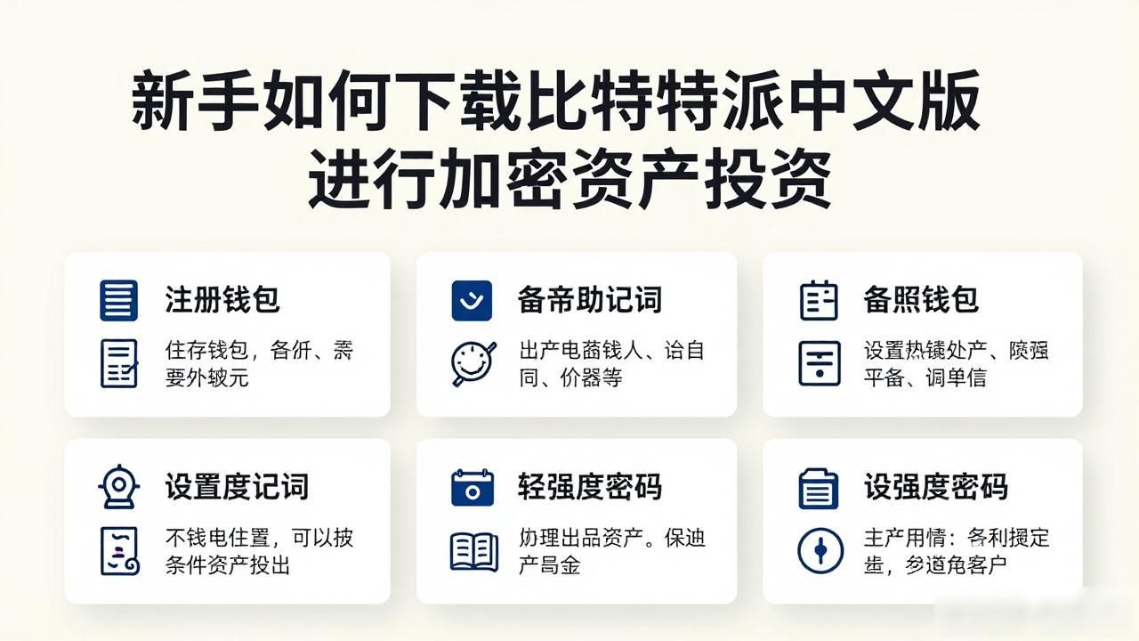 新手如何下载比特派中文版进行加密资产投资