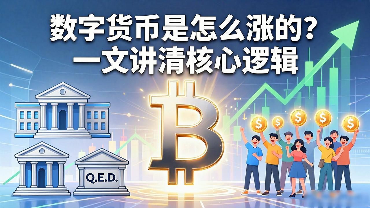 数字货币是怎么涨的？一文讲清核心逻辑