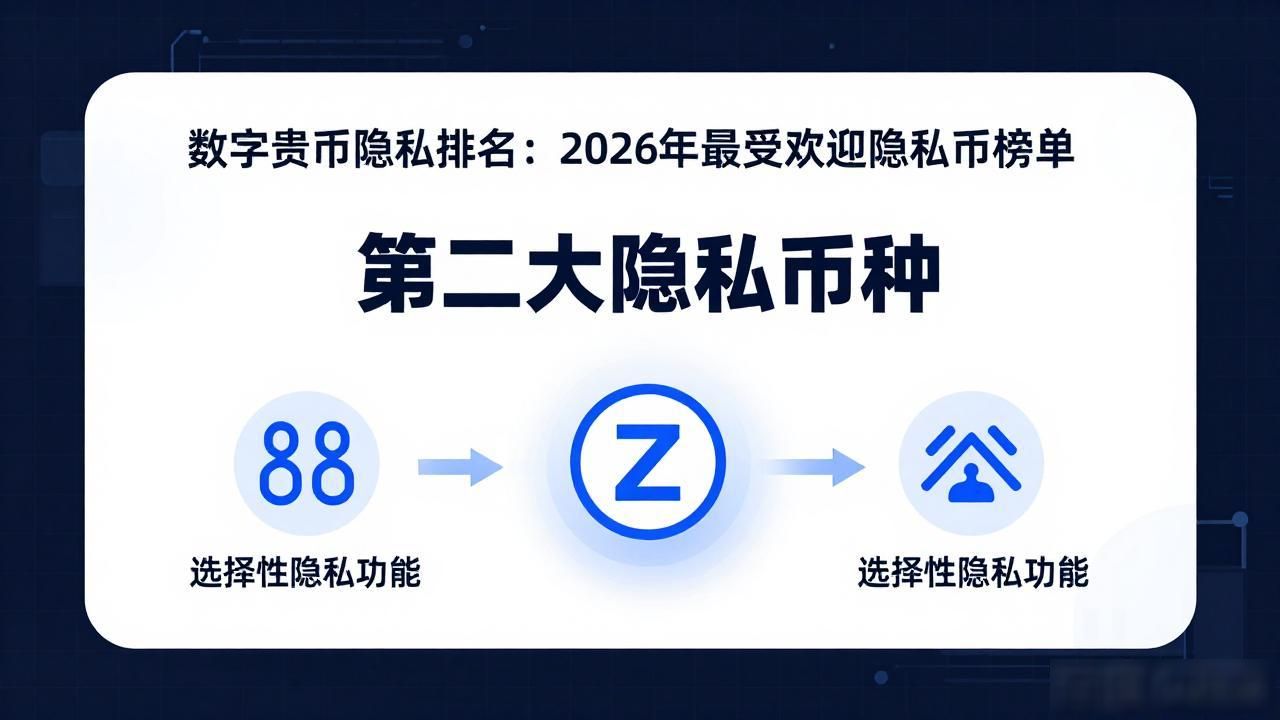 数字货币隐私排名：2026年最受欢迎隐私币榜单